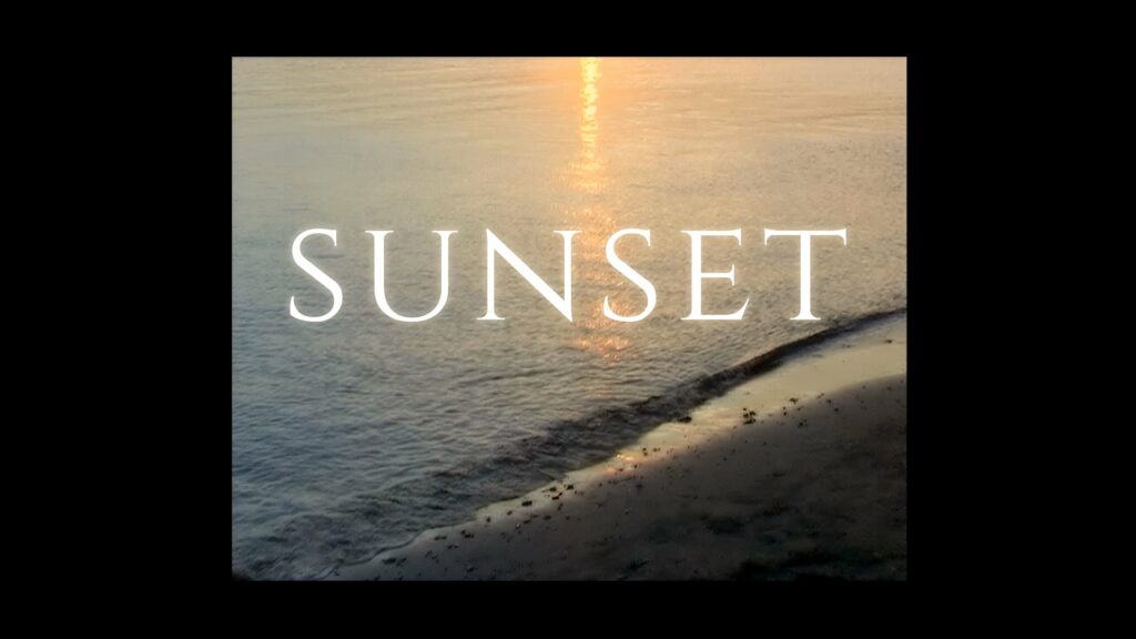 Sunset (2004) by Konrad Welz - Konrad Welz https://www.konradwelz.com/video/sunset/