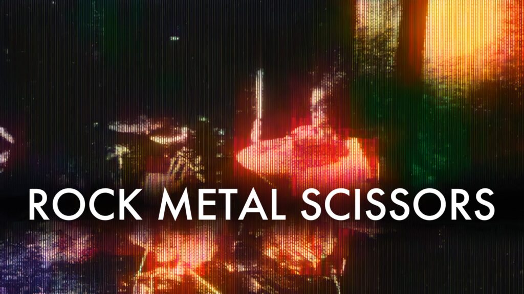Rock Metal Scissors (2024) by Konrad Welz - Konrad Welz https://www.konradwelz.com/video/rock-metal-scissors/