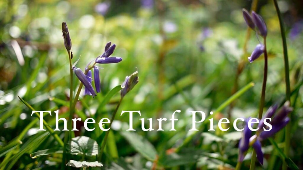 Three Turf Pieces (2023) by Konrad Welz - Konrad Welz https://www.konradwelz.com/video/three-turf-pieces/